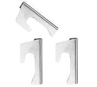 Kueohse Ensemble de 3 Entretoises pour Plaques de Feu, Entretoises Universelles pour Baril de Feu, Entretoises en Acier Inoxydable pour Plaques de Feu, pour Baril de Feu, Installation Facil