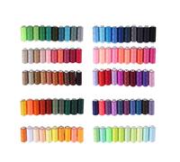 Kueohse Ensemble de à Coudre 100 Couleurs 250 Yd Chaque Kit de de Polyester de Bobine pour la Couture à la Main ou à la Machine