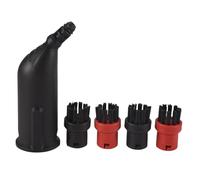 Kueohse Ensemble de Brosses de Buse de Fixation pour Nettoyeur Vapeur SC1 SC2 SC3 SC4 SC5 Accessoire de Rechange