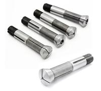 Kueohse Ensemble de Mandrins 4 6 8 10 12 mm pour Meuleuse D'Outils Universelle U2 Mandrin de Perceuse Couteau de Gravure Meuleuse Outil de Serrage Accessoires 5 Pièces