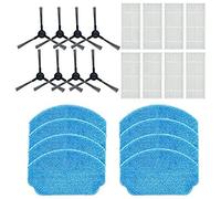 Kueohse Ensemble de Tampons de Rechange pour Brosse LatéRale Compatible avec Les Accessoires D'Aspirateur Robot BR150/BR151