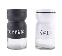 Kueohse Ensemble salière et poivrière de la ferme avec couvercles réglables, moderne, maison de campagne, cuisine