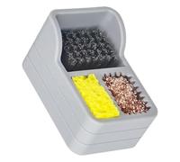 Kueohse Éponge de Nettoyage de Pointe, Brosse en D'Acier, Boule de de Cuivre, Nettoyeur de Pointe de Fer à Souder, à Dessouder, Boîte à Outils