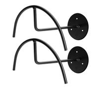 Kueohse Étagère de Rangement pour Chapeau de Baseball, Support Mural pour Chapeau, Support de Chapeau, Support de Rangement pour Casquette de Baseball en Acier au, 2 Pièces