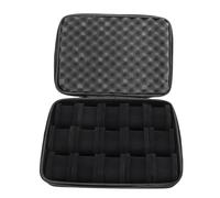 Kueohse Étui de Rangement Rigide pour Montres, 15 Emplacements, Boîtier de Transport pour Montres, Présentoir