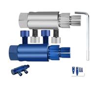 Kueohse Extracteur de Filetage de Valve Cassée, Outil de Retrait de, Extracteur de Filetage de Tuyau Cassé