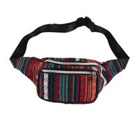 Kueohse Femmes Ethnique Sac Ceinture Rétro Vintage Ceinture Randonnée Ceinture Porte-monnaie Sac de Ceinture pour Femmes Sac Ceinture Couleur A, Couleur A, Eine Größe