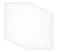 Kueohse Feuilles de Toile en Plastique 34 X 26 cm par Feuille, de 2,5 Mm, Faciles à Découper, pour Broderie, Bricolage, Séparateurs D'Aquarium, Lot de 6