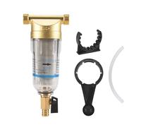 Kueohse Filtre à SéDiments Rotatif Pré-Filtre à Eau de SéDiments dans Toute RéUtilisable 40-60 MicromèTres Filtre à Eau dans Toute