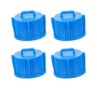 Kueohse Filtres de Machine à Laver, Tamis de Valve D'Entrée de Lavage, Tamis de Machine pour Le Lavage, Purificateur d'eau, Filtre à Eau Domestique Bleu
