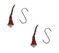 Kueohse Globes Oculaires d'halloween Effrayant Faux Globe Oculaire Creux Globe Oculaire d'halloween avec Crochet pour la Décoration d'halloween 2 Pièces