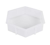 Kueohse Grands Moules en Silicone pour RéSine, Grands Moules en RéSine, Moules en Silicone Hexagonaux AméLioréS de 9 Pouces pour la Conservation des Fleurs