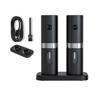 Kueohse Grinder électrique portable avec base rechargeable 2 grosseurs réglables