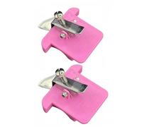 Kueohse Guide de Couture Magnétique Accessoires de Couture Guide de Couture Magnétique Accessoires de Machine à Coudre Accessoires Universels de Machine à Coudre Guide Du Pied-De-Biche de Couture Rose