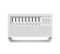 Kueohse Haut-parleur Bluetooth avec 8 types de bruit blanc, musique de sommeil, humidificateur d'aromathérapie 200 ml, simulation d'une flamme, veilleuse