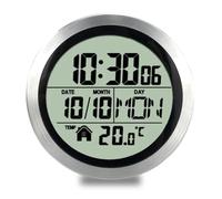 Kueohse Horloge de Douche Numérique Étanche, Minuterie de Salle de Bain, Horloge Murale de Cuisine Numérique, Horloge à Ventouse sans Poinçonnage