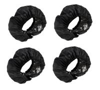 Kueohse Housse de roue de poussette étanche à la poussière pour fauteuil roulant, poussette, roue anti-salissure, 20 cm, installation facile, facile à utiliser