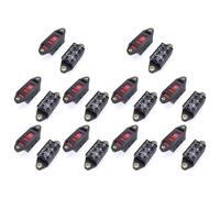 Kueohse Interrupteur de Conversion de Tension D'Alimentation 6 Broches 110 V-220 V, Interrupteur à Bascule Coulissant 110 V-220 V, Adapté au Contrôle des Circuits