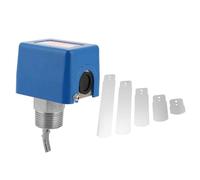 Kueohse Interrupteur de Débit -25 1 Pouce/DN25, Interrupteur de Commande à Palette de Débit D'Eau Liquide Contact SPDT 6-380 V