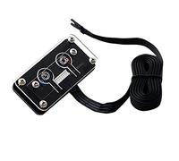 Kueohse Interrupteur D'Ordinateur de Bureau Interrupteur d'alimentation Externe Bouton d'alimentation + Bouton de RedéMarrage Bouton d'alimentation du BoîTier du PC, 60 Cm