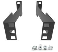 Kueohse Kit D'Adaptateur de de Rack 1U Rack de Serveur en Profondeur D'Extension de 4 Pouces / 10 cm de Profondeur pour Le Rack de Réseau