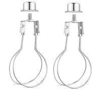 Kueohse Kit D'Adaptateurs pour Supports D'Abat-Jour - Comprend des Embouts et des Niveleurs pour Fixer les Abat-Jour (2 Pièces)