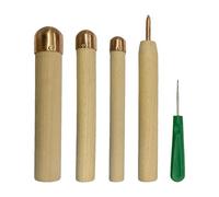 Kueohse Kit de Fabrication de Pointes de Flèches et D'Outils Primitifs en Obsidienne pour Professionnels et Débutants