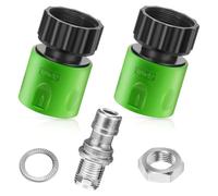 Kueohse Kit de Lavage de Pont de Tondeuse à Gazon, Kit de Fixation D'Adaptateur de Lavage de Pont, Accessoires de Nettoyage de Tondeuse à Gazon Autoportée,