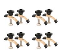 Kueohse Kit de Mini Pinces de Maintien 8 Pièces, Pince de Routeur CNC pour le Travail Du Bois et des Métaux, avec Machine de Routeur CNC 3018