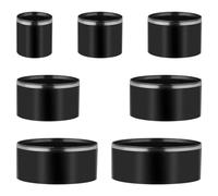Kueohse Kit de perforatrice circulaire en cuir 7 tailles 20 mm à 50 mm