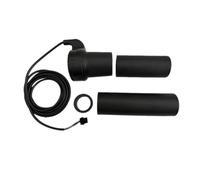 Kueohse Kit de Poignée D'Accélérateur pour Vélo Électrique Demi-Guidon Tournez Le Guidon D'Accélérateur pour Scooter Électrique