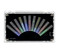 Kueohse Kit de Production à Faire Soi-Même D'Affichage de Rythme Musical à LED en Forme D'Éventail, Composant SMD, Pratique TJ-56-714