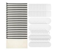 Kueohse Kit de Produits Vierges de Sublimation DIY Kit de Sublimation Inclus pour Débutants Transfert Craft Sublimation Toile Trousse de Maquillage