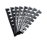 Kueohse Kit de Protection Anti-Rayures pour Pare-Chocs Universel de 8 Pièces, Plaque de Protection Contre Les Frottements, pour SUV et Véhicules Abaissés.