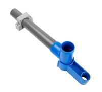 Kueohse Kit de Support de Récupérateur D'Écumoire de Piscine Hors Sol pour Râteaux de Piscine, Écumoires et Filets de Fixation par Clip