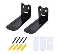 Kueohse Kit de Support Mural Universel pour Barre de Son de Type 4,72 Pouces pour la Plupart des Barres de Son Supports de D'Étagères Murales