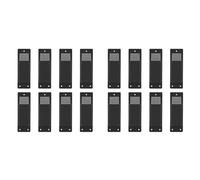 Kueohse Kit de Ventilation pour Conteneur D'Expédition 16 Pièces, Accessoires de Conteneur D'Expédition Robustes, Kit de Ventilation à Flux Noir
