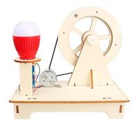 Kueohse Kit Expérimental Scientifique pour Étudiants - Générateur à Manivelle DIY - Pack de Matériaux Faits à la Main pour Enfants