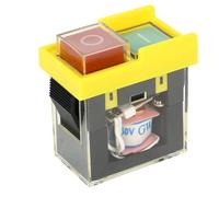 Kueohse Kjd6 5E4 Interrupteur électromagnétique 250 V 6 A Disjoncteur électromagnétique étanche contre les coupures de courant Interrupteur d'outil Bouton de démarrage