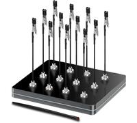 Kueohse La Pince Crocodile Pliable Est Magnétique. Outil à Main pour la Soudure, la Peinture de Modèles et le Support de PCB. (Noir) A