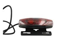 Kueohse Lampe D'Avertissement de Sécurité Feu de Vélo 36V 48V pour Accessoires de Vélo Électrique Connecteur SM Cyclisme Nocturne