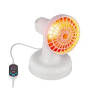 Kueohse Lampes Infrarouges, Lampes Chauffantes de Photothérapie Proche Infrarouge pour Les Soins de la Peau à Domicile, Prise EV AC 230 V, Prise UE