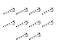 Kueohse Le D'Embouchure pour Cor Français Comprend 10 Pièce Série D'Embouchure pour Cor Français pour Adultes, Enfants et Débutants Instrument de Musique-B