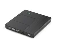Kueohse Lecteur Blu-Ray Externe 7 en 1, Compatible avec Les Disques R/W, BD, DVD, CD, Graveur Portable, USB 3.0, Emplacement pour Carte SD/TF