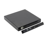 Kueohse Lecteur CD DVD Externe USB 2.0 Mince et Protégeable, Graveur de CD-RW et Lecteur DVD-ROM