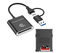 Kueohse Lecteur de Carte Mémoire CFexpress Type B USB 3.2 Lecteur de Carte Haute Vitesse 10 Gbps pour Appareils Photo Reflex Numériques