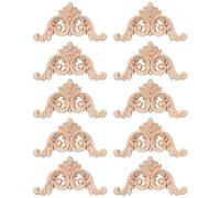 Kueohse Lot de 10 autocollants sculptés pour coin de , porte, armoire, etc