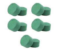 Kueohse Lot de 10 briques rondes pour allée de mariage - Arrangement floral - Absorbant l'eau - Pour jardin domestique - Mousse florale verte - Maintient la fraîcheur