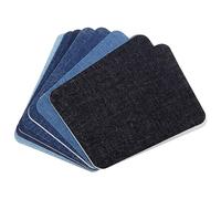 Kueohse Lot de 10 patchs adhésifs à chaud pour réparation de jeans