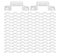 Kueohse Lot de 100 clips pour barre lumineuse LED 5730/2835/5050 - Translucide - Largeur : 14 mm